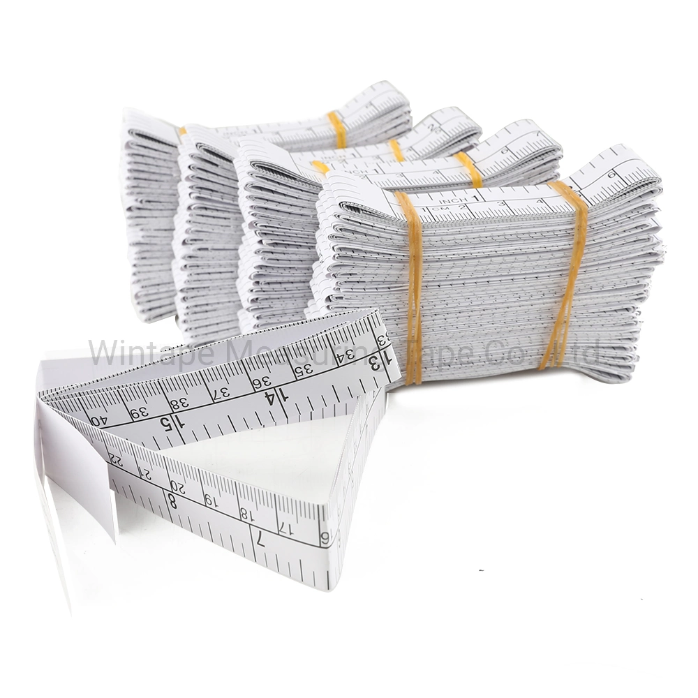 1m Disposable Paper Medical Measuring Tape for Hospital in Stock