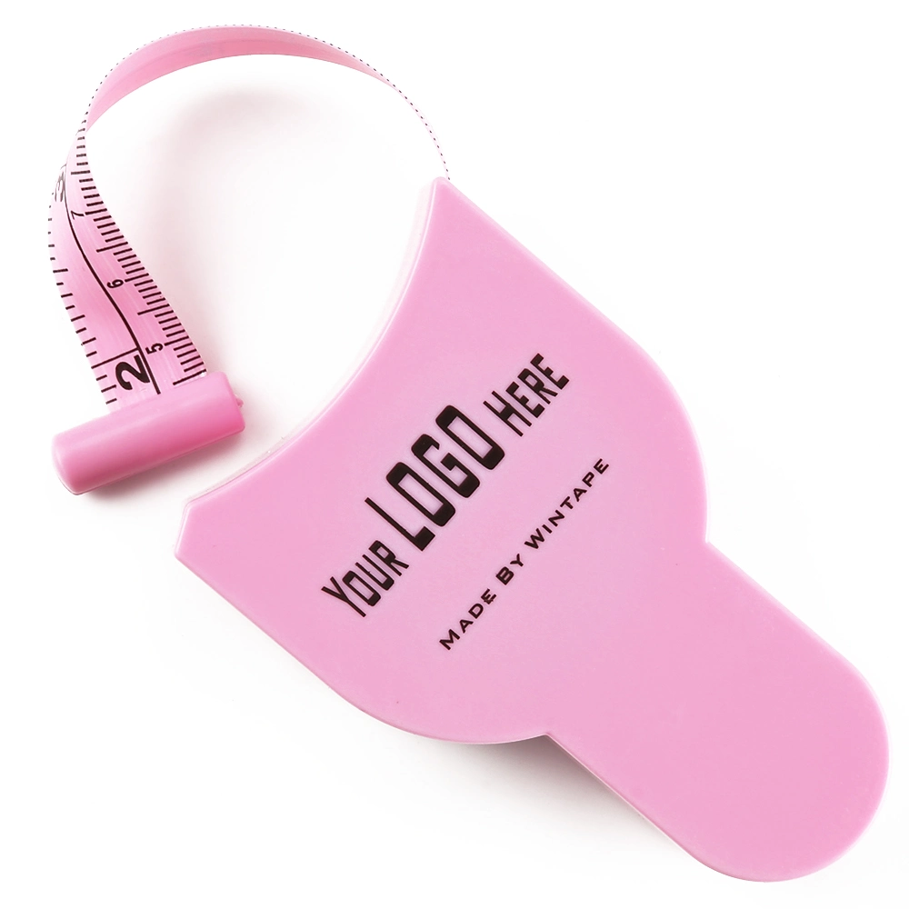 Branded Your Logo Gym Clup Fashionable Pink Body Waist Tape Measure Fitness
