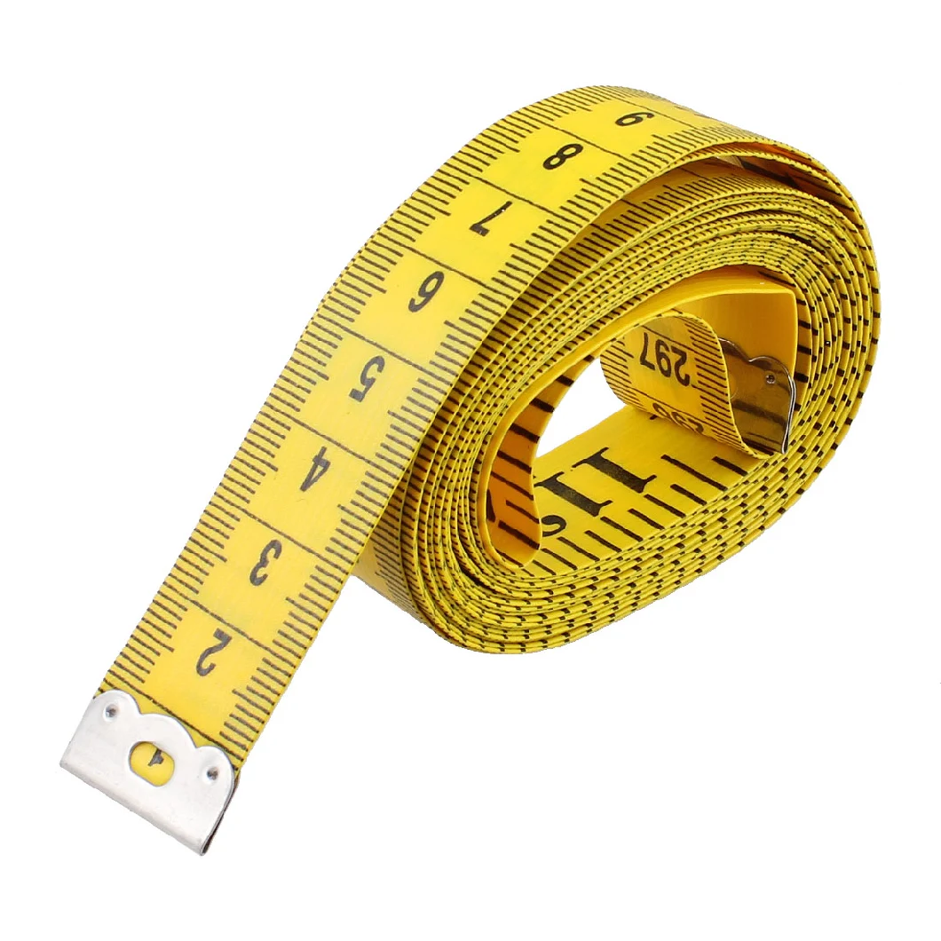 OEM PVC Tailoring Ruler Measuring Tape with Metal Head