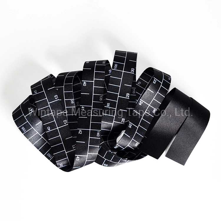 Custom Black Fabric Measuring Tape